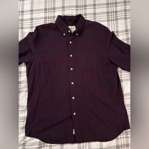 American Eagle plaided flannel